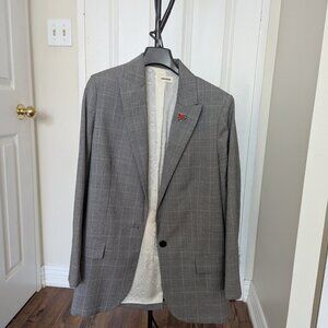 Zadig & Voltaire gray blazer in wool size 38